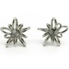 Spiral Silver Flower