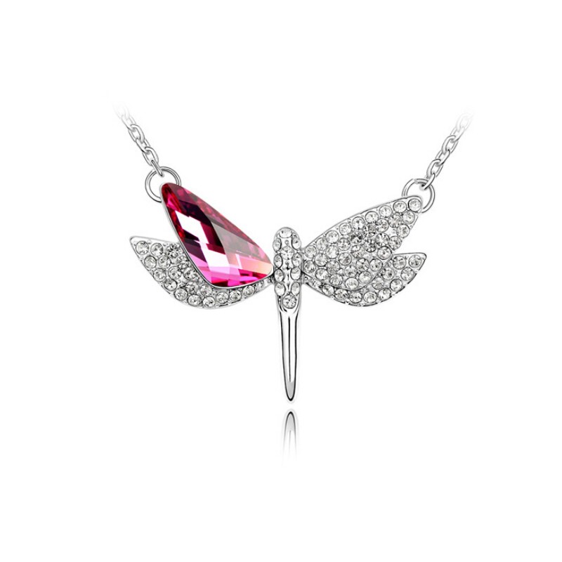 Bright Dragonfly (On Pink)
