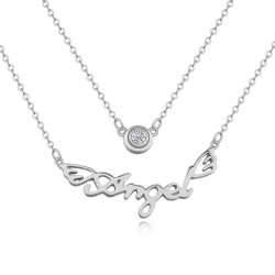Angel Crystal (On Silver)