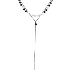 Elina black (On silver)