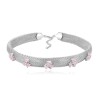 Gigia Necklace on Pink