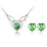 Heart Wings Complete (On Green)