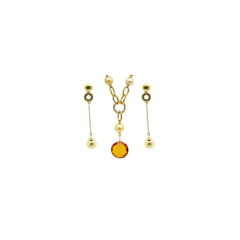 Pearls & Orange