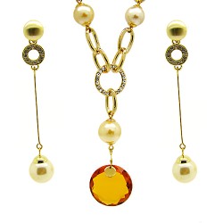 Pearls & Orange